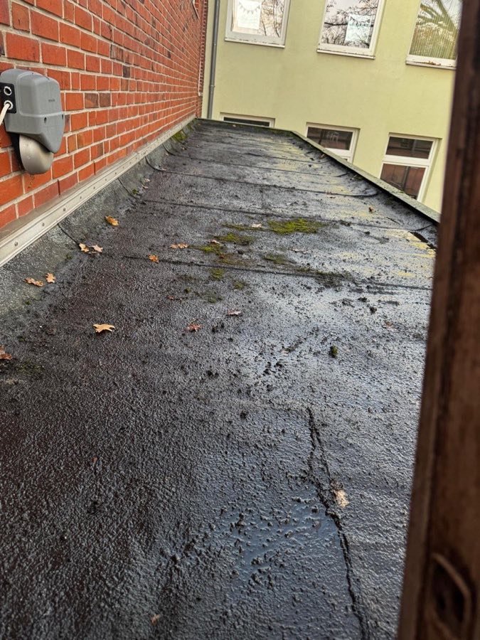 Dach nachher - sauber